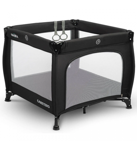 Caretero Quadra - kojec z uchwytami do nauki wstawania | Black